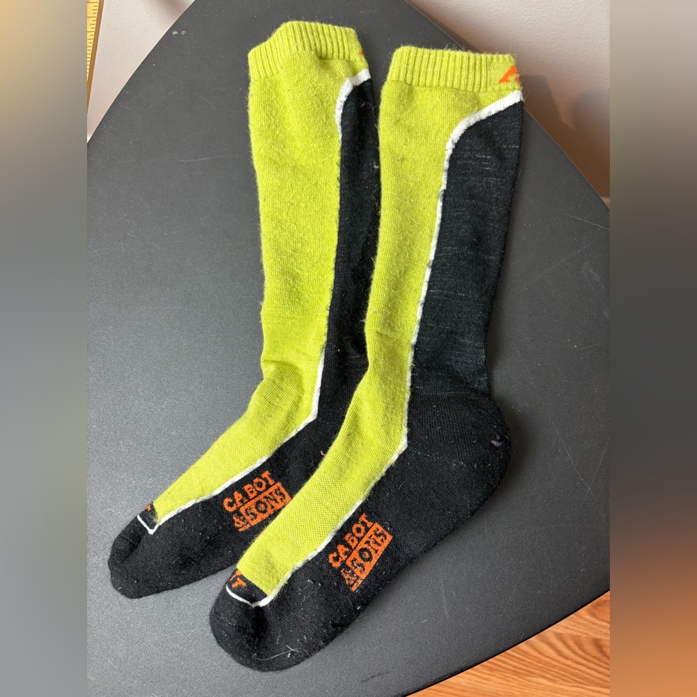Black and Green Socks